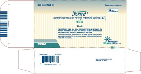nortrel birth control side effects